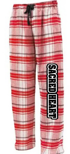 SACRED HEART Varsity Flannel Pants