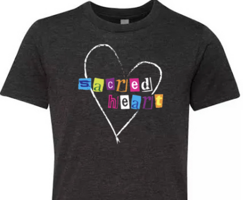 SACRED HEART Magazine Heart Tee