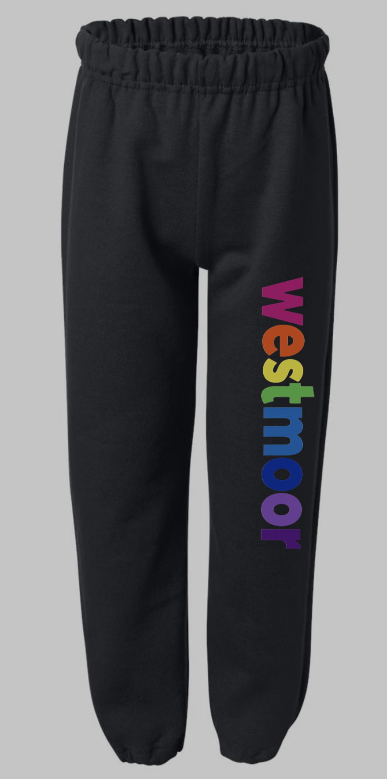 Westmoor Rainbow Letter Sweatpants