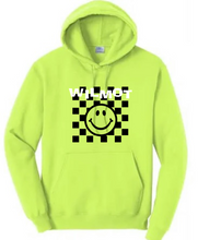 Load image into Gallery viewer, WILMOT Neon Checkerboard Pullover Hoody