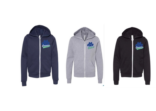 COTTONWOOD Logo Zip Hoody