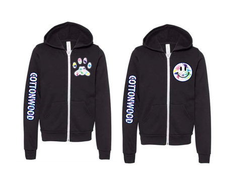 COTTONWOOD Splatter Zip Hoody