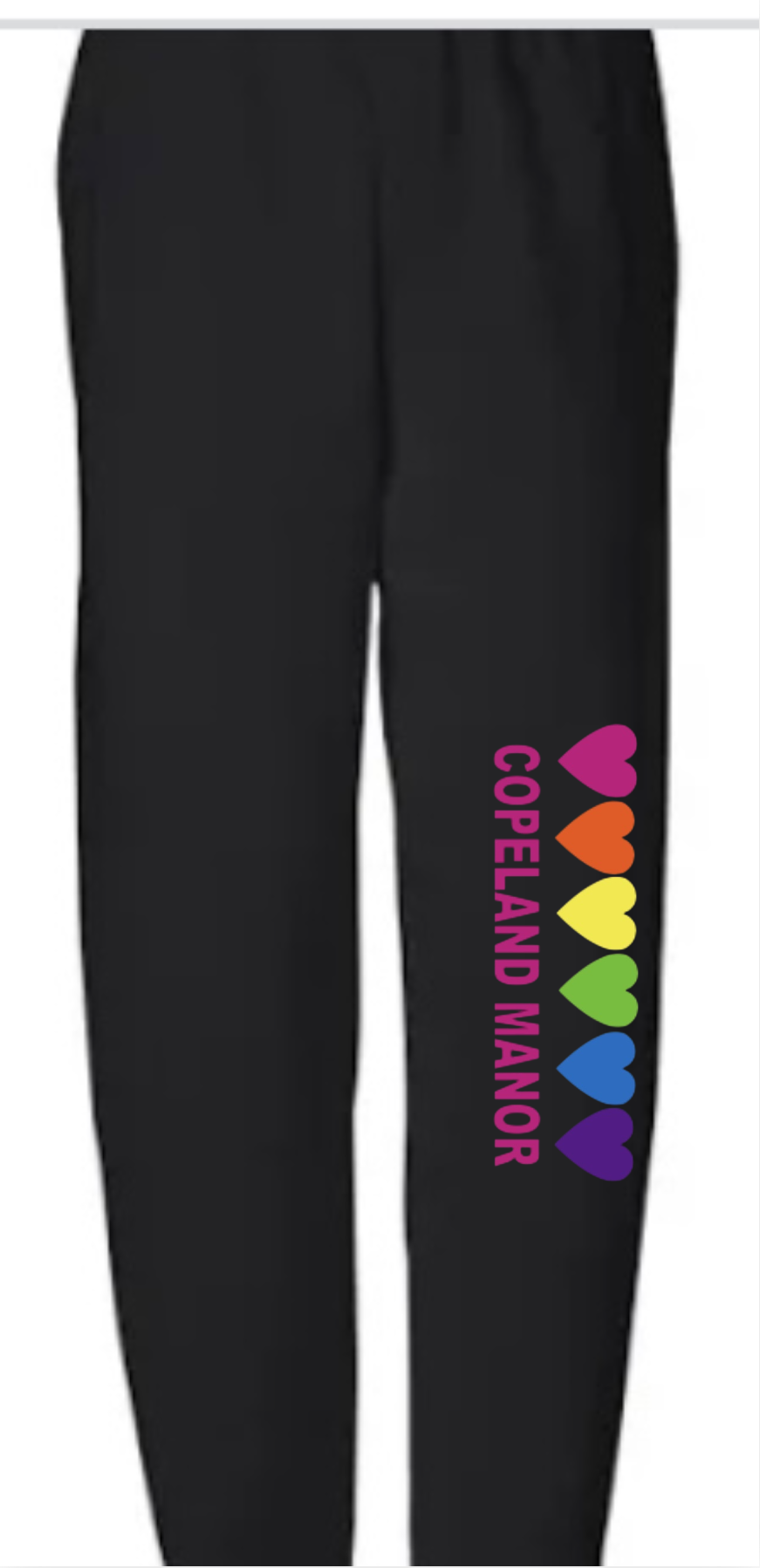 Copeland Rainbow Hearts Sweatpants