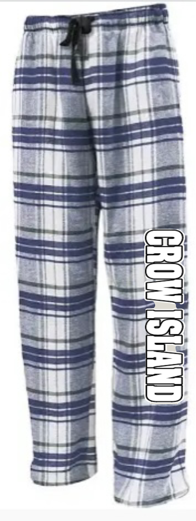 Crow Island Blue/White Flannel Pant - Order by 11/20 for Book Fair Delivery
