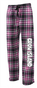 Crow Island Pink/Black Flannel Pant - Order by 11/20 for Book Fair Delivery